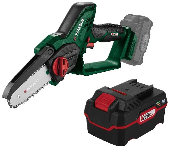 Parkside® Aku reťazová píla Paghs 20-Li C3 + Akumulátor 20 V/4 Ah (800010692)