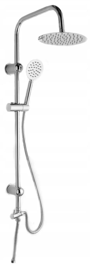 Gamma Zn2, sprchová súprava so SLIM dažďovou sprchou 96cm, chrómová, GMA-ZN2-CH