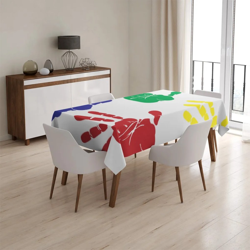 Sablio Obrus Farebné otlačky - 145x240 cm
