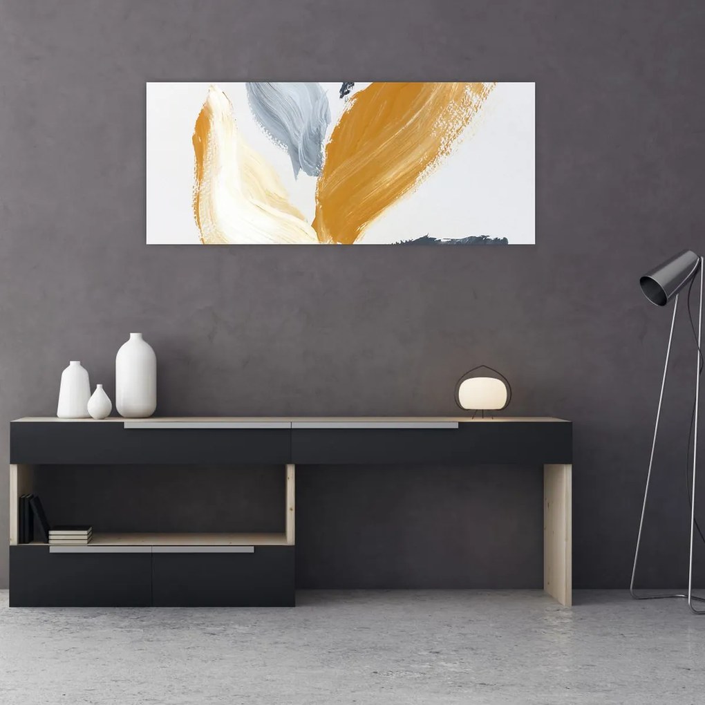 Obraz - Minimalistická maľba (120x50 cm)