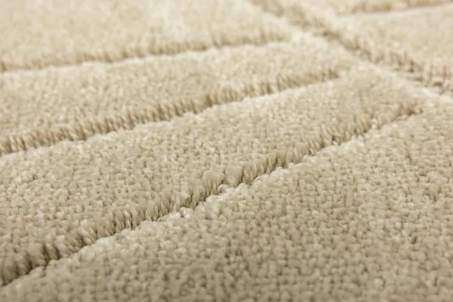 Kúpeľňový koberček Shell svetlobéžový