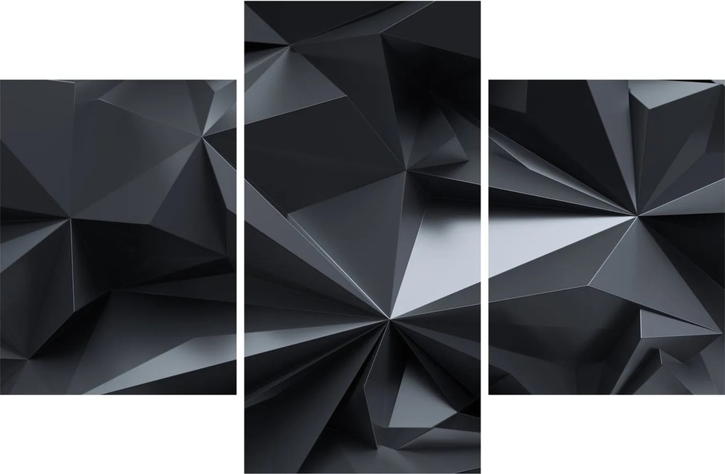 Obraz - Geometrická abstrakcia (90x60 cm)