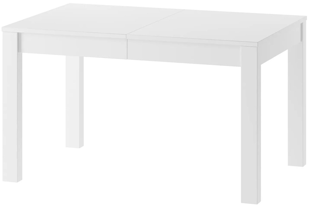 Jedálenský rozkladací stôl Vega II 02 130/280 cm biely