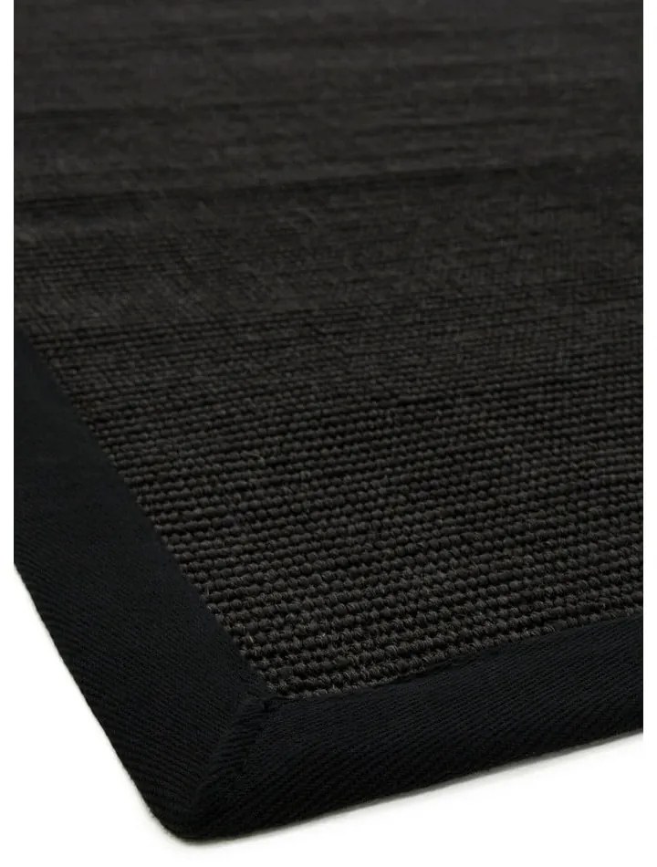 Čierny koberec 300x200 cm Sisal - Asiatic Carpets