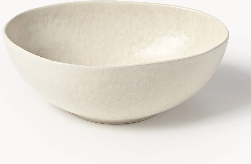 Ručne vyrobená šalátová misa v organickom tvare Macey