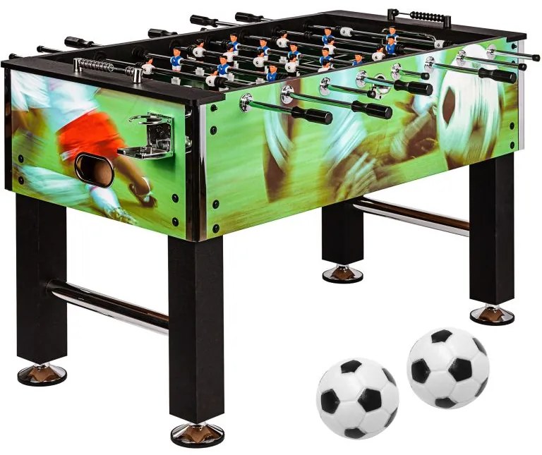 GamesPlanet® Profi futbal Leeds, 140x73x87 cm, sv. motiv M87077