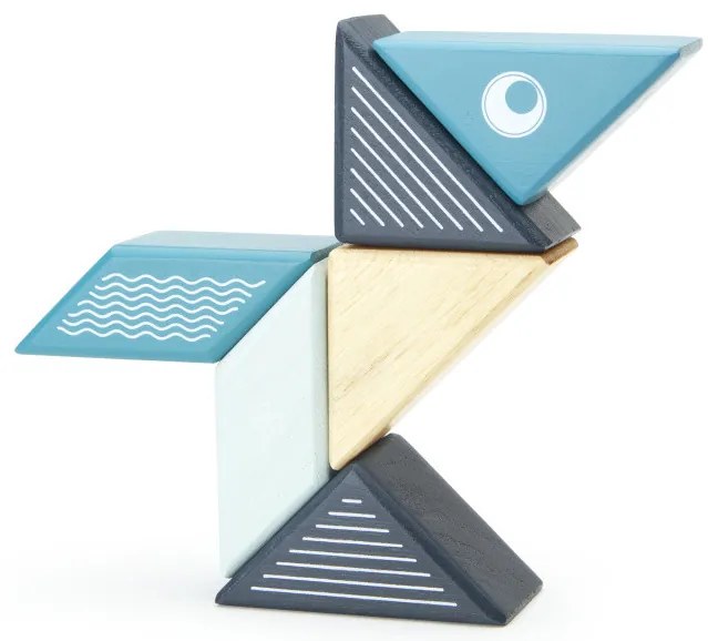 Magnetická stavebnica TEGU na cesty - Veľryba