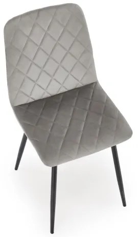 Jedálenská stolička ORIS 1 ks sivá