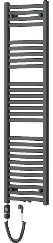 Mexen Hades, elektrické vykurovacie teleso 1500 x 400 mm, 600 W, antracitová, W104-1500-400-2600-66