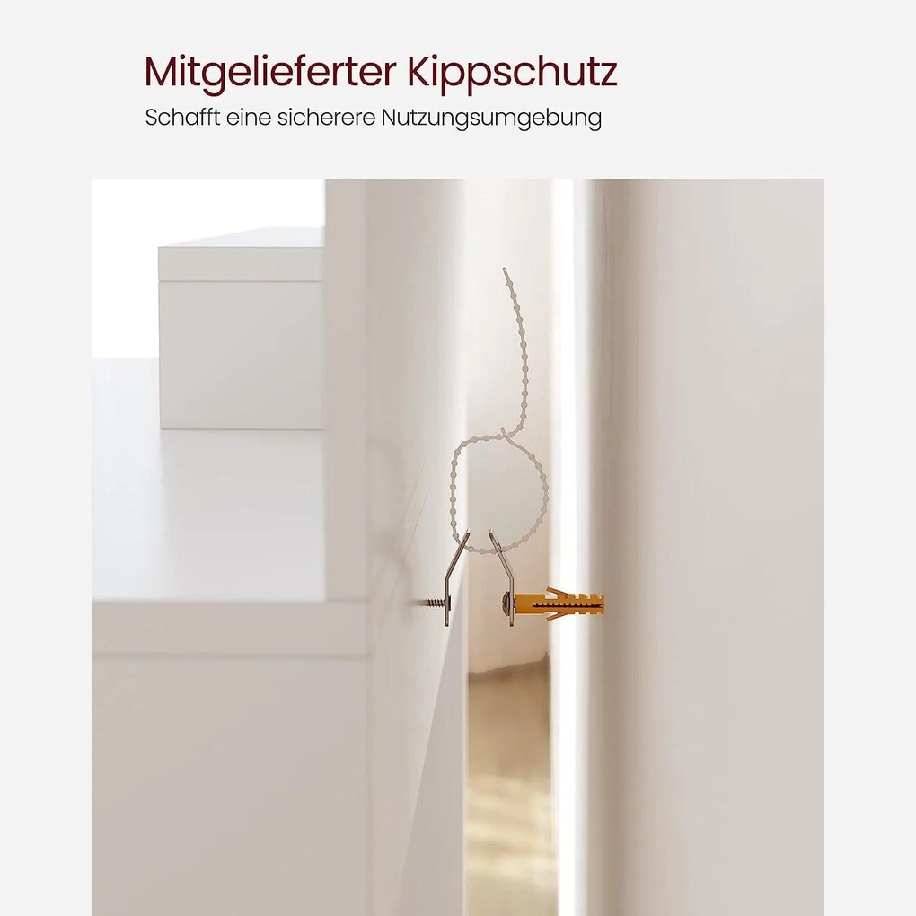 Toaletný stolík so zrkadlom a úložným priestorom, biela farba