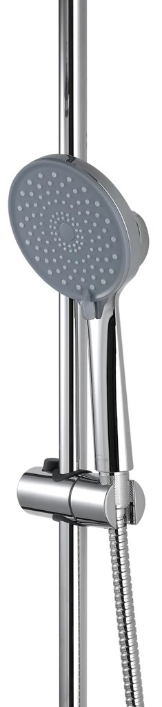 Invena Volos, sprchová sada s termostatickou batériou, chrómová, INV-AU-37-T01-V
