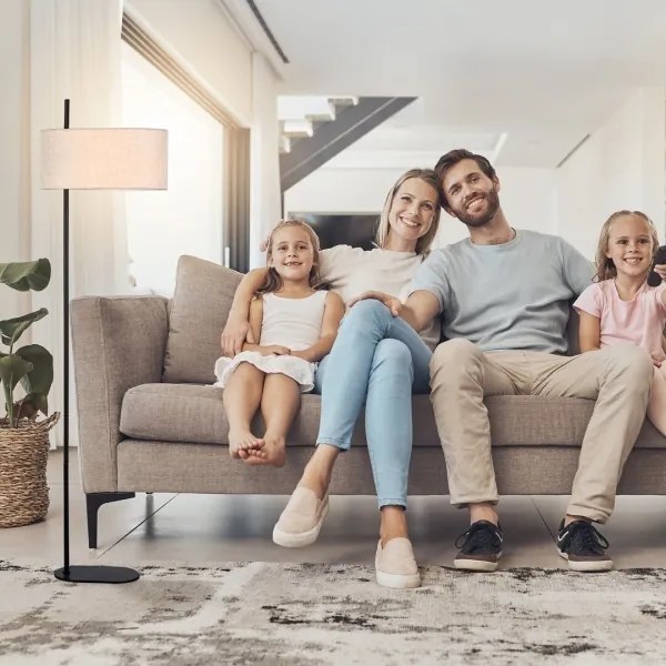 Rabalux 74240 - Stojacia lampa NARMIN 1xE27/40W/230V