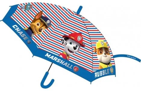 E plus M - Dáždnik Tlapková patrola / Paw Patrol - pruhy