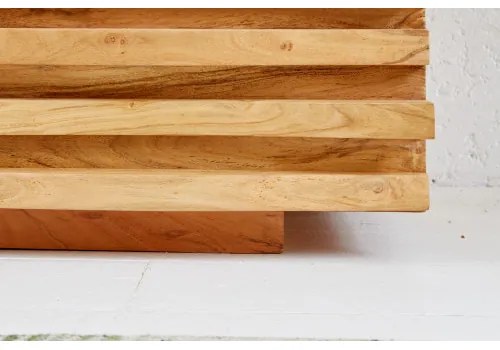 TV-skrinka 39737 150cm Relief Drevo Acacia - PRODUKT JE SKLADOM U NÁS - 1Ks  - Komfort-nábytok