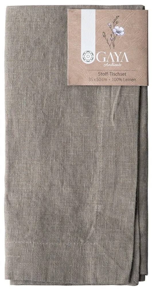 Bridlicové ľanové prestieranie 35 x 50 cm - Gaya Ambiente - 596447