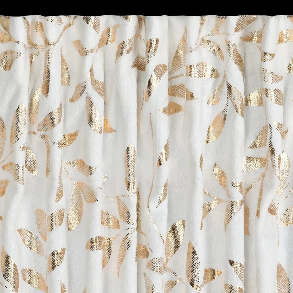 ZÁVES NA PÁSKE JACKLYN 140X270 CM VZOROVANÁ
