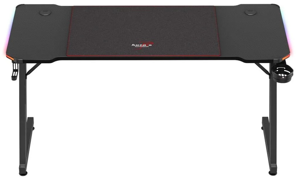 PC stolík Hyperion 3.3 (čierna + viacfarebná) (s LED osvetlením). Akcia -19%. Vlastná spoľahlivá doprava až k Vám domov. 1087506