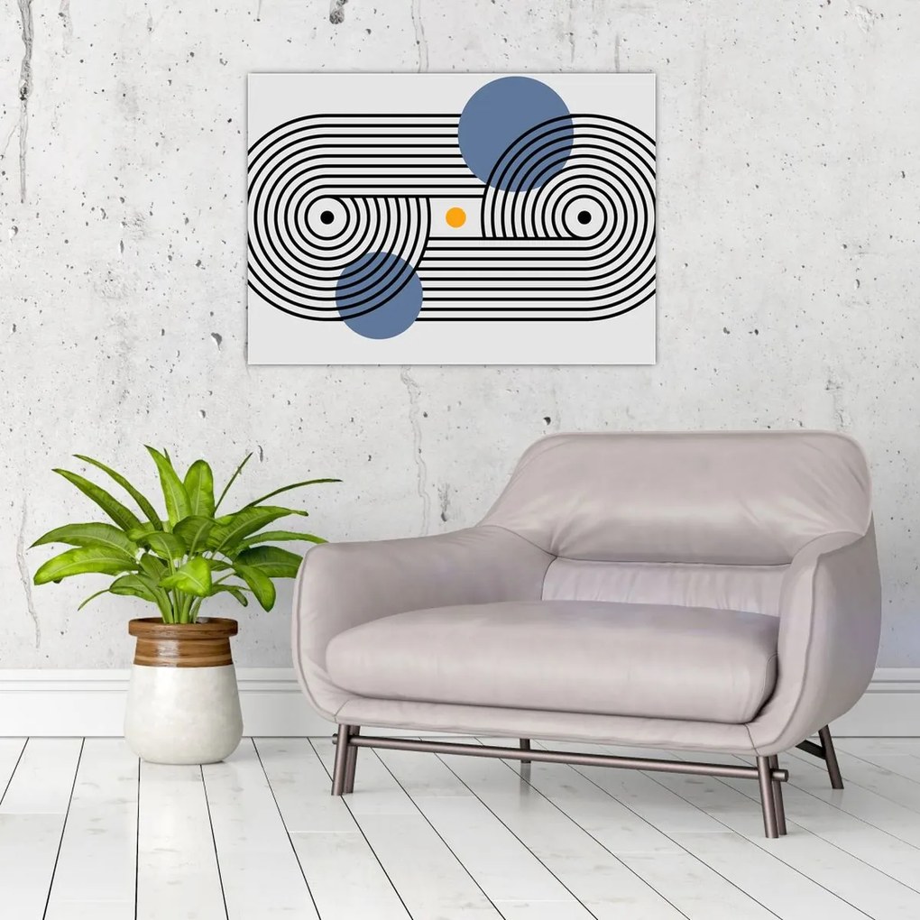 Obraz - Minimalistická abstrakcia N⁰3 (70x50 cm)