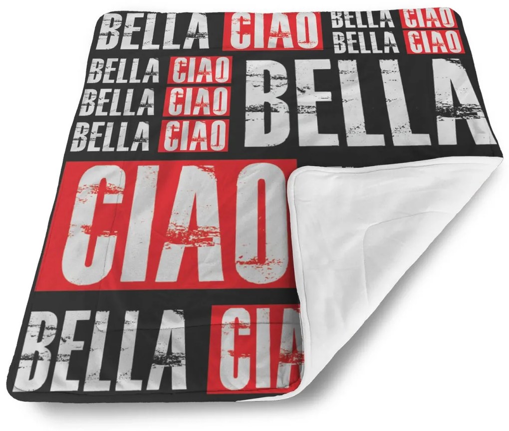 Sablio Deka pre bábätko La Casa de Papel Professor or Bella Ciao motív 2 - 90x120 cm
