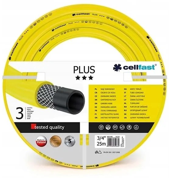 Záhradná hadica 3/4" 25m | CELLFAST