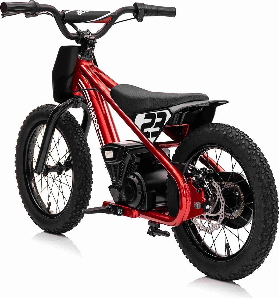 Ramiz Motocykel BAIGOR 23 PRO Červená