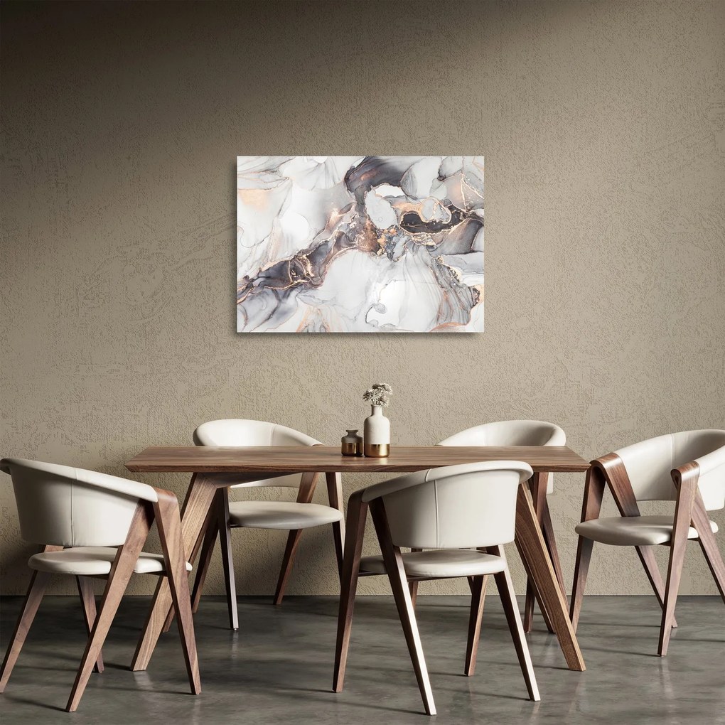 Sklenený obraz - Imitácia mramoru (70x50 cm)