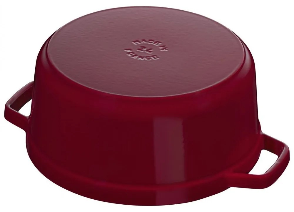 Staub Cocotte okrúhly hrniec 24 cm/3,8 l bordeaux, 40502-294