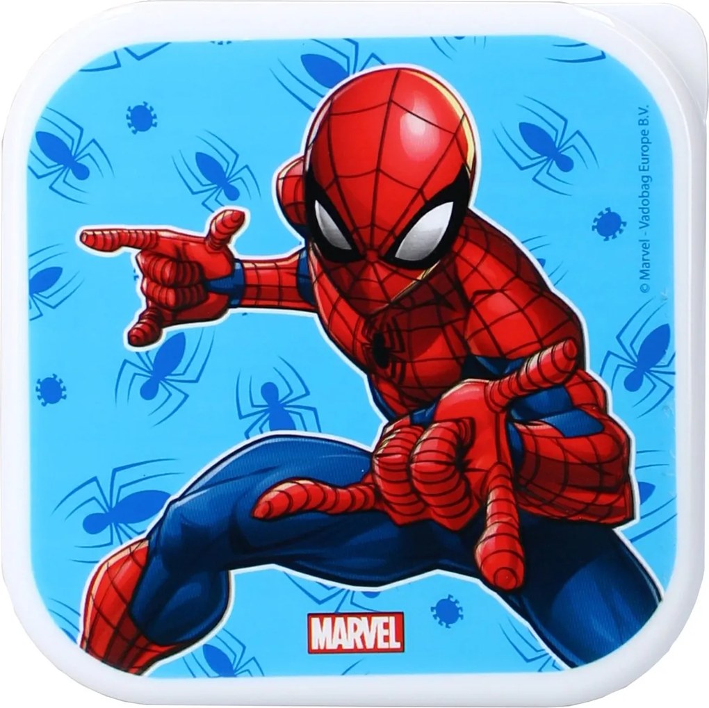 Desiatové boxy Spider-Man – sada 3 ks