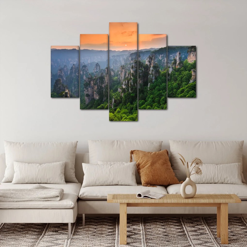 Obraz - Národný lesný park Zhangjiajie (150x105 cm)