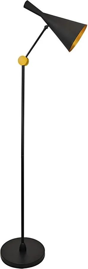 Stojacia lampa MODERN 1xE27/20W/230V čierna