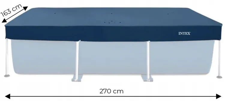 Krycia plachta na bazén s konštrukciou z odolného vinylu - viac rozmerov 460x226