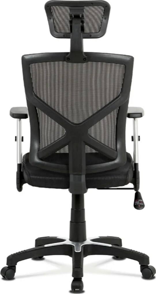 Sconto Kancelárska stolička PETER čierna