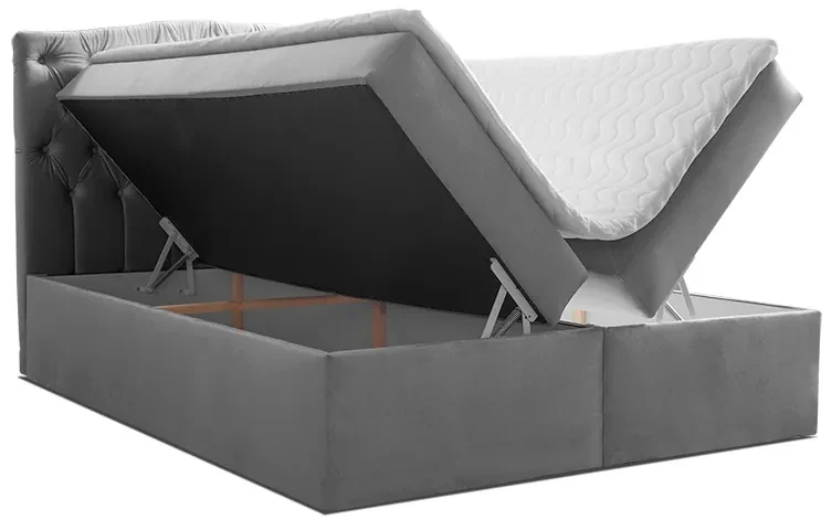 Čalúnená posteľ boxspring TYP 57, 180x200, trinity 19