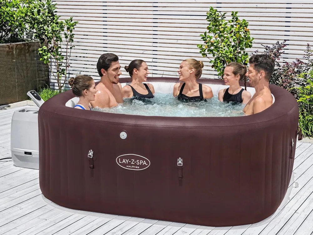 Vírivka Lay-z-Spa Maldives Pro7 2025 jacuzzi WiFi app LED pre 5-7 osôb Bestway 6001U