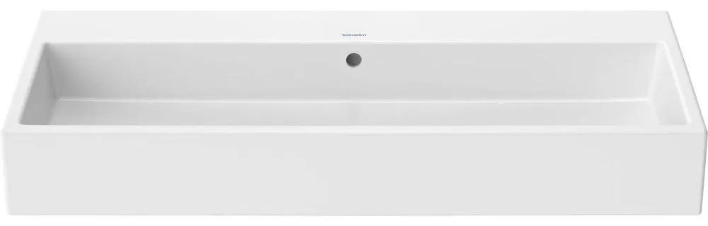 DURAVIT Vero Air umývadlo do nábytku bez otvoru, s prepadom, 1000 x 470 mm, biela, s povrchom WonderGliss, 23501000601