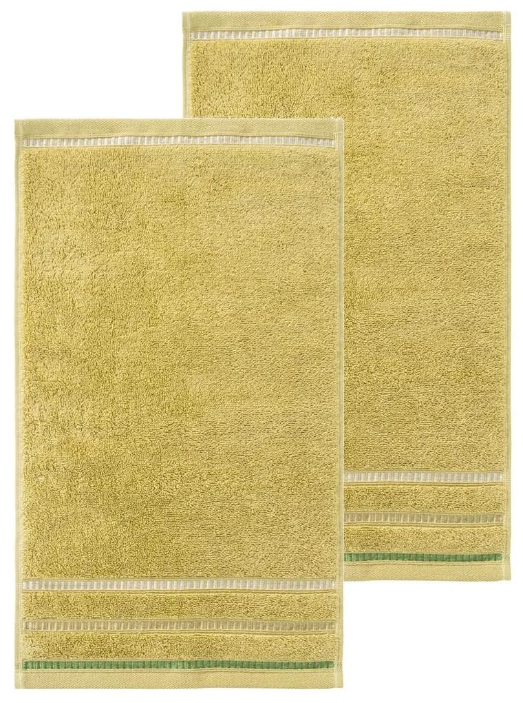 MIOMARE® Froté uterák, 30 x 50 cm, 2 kusy (zelená), zelená (100301610)