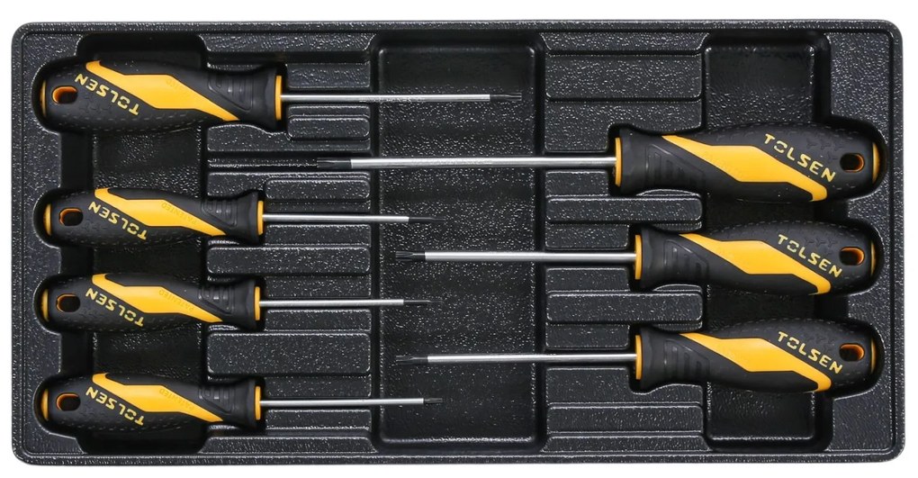 Tolsen Pojazdný dielenský vozík na náradie, vrátane 189 náradia, 7 zásuviek