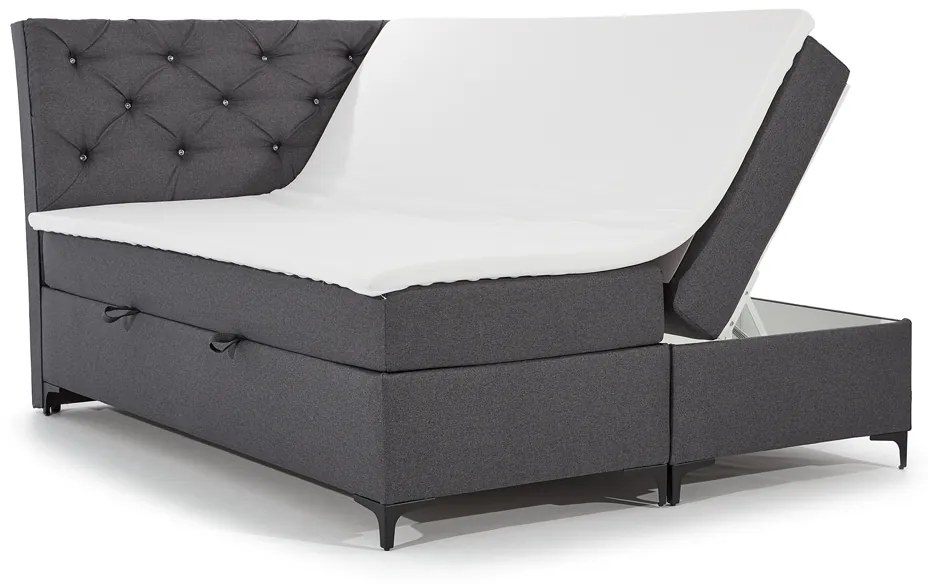 Boxspring posteľ Berylio 180x200