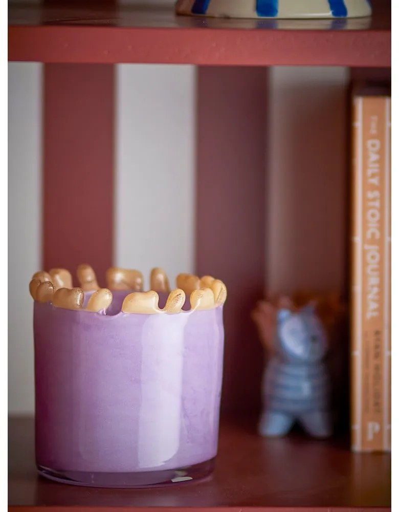 Sklenený svietnik na čajovú sviečku Edger – Bloomingville