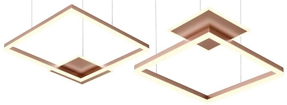 Redo 01-2616 - LED stmievateľný luster na lanku SIGUA LED/137W/230V CRI 90 hnedá