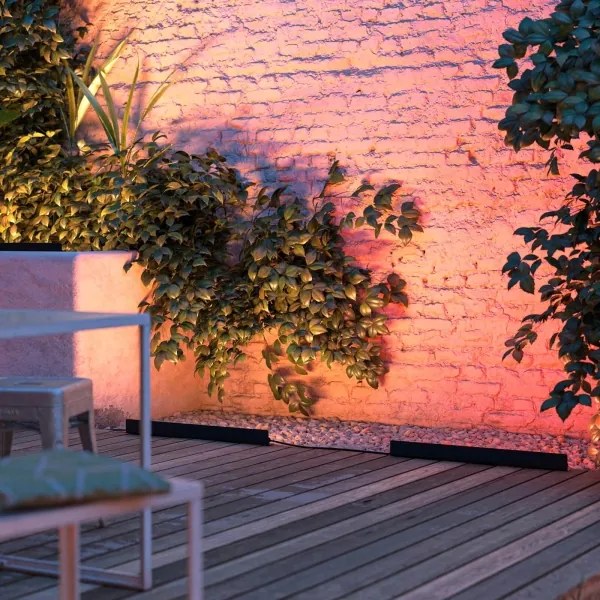 Philips - LED RGBW Vonkajšie svietidlo Hue AMARANT WACA LED/20W/24V IP65