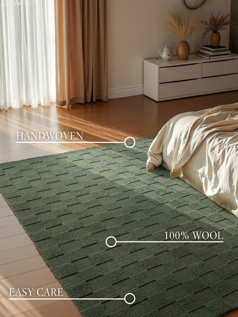 Villeroy & Boch Kusový koberec Scala 106268 Green, 200x300, zelená, obývacia izba
