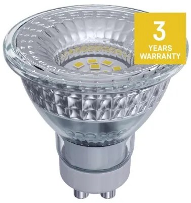 EMOS LED žiarovka True Light MR16, GU10, 4,8 W, 450lm, neutrálna biela