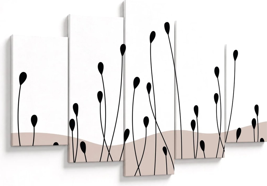 Obraz - Grafická lúka N⁰1 (150x105 cm)
