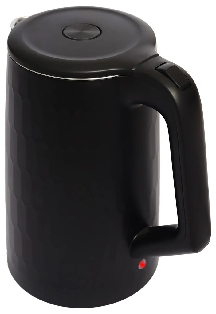 Bauerkraft Bezdrôtová cestovná rýchlovarná kanvica 1500 W 1,8 l otočná čierna