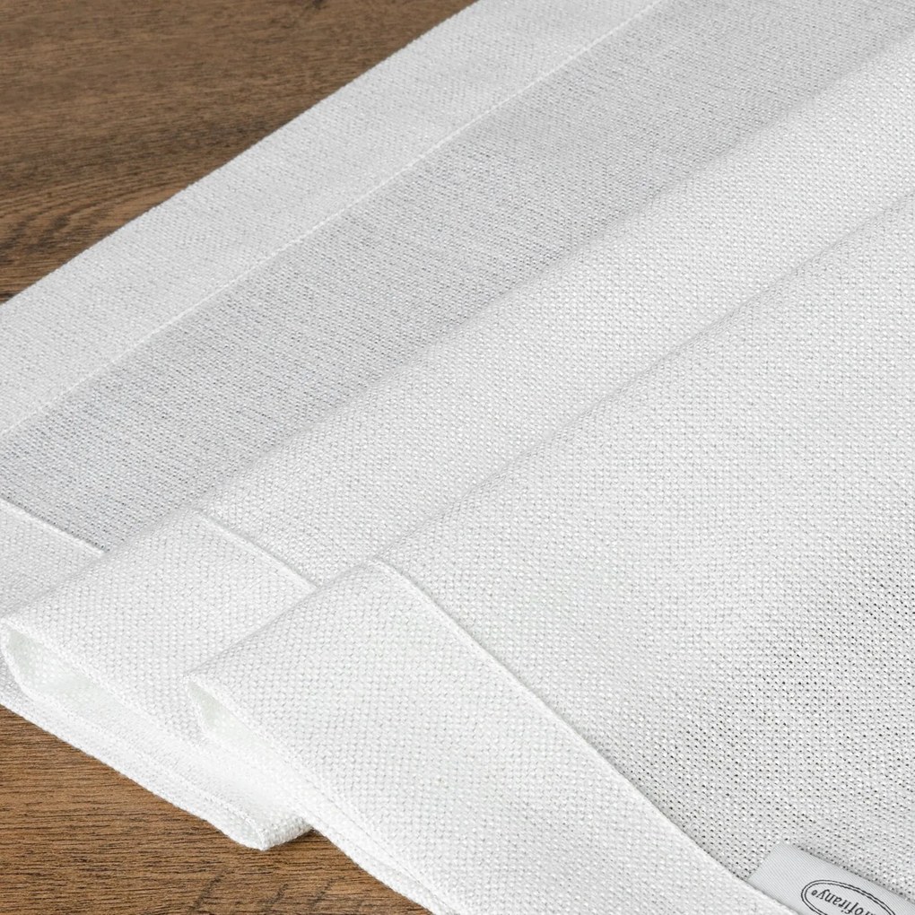 OBRUS STELLA 2 140X220 CM BIELY