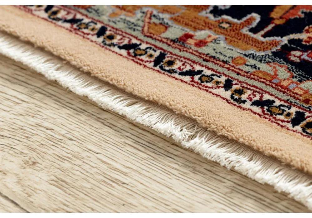 Vlnený kusový koberec Keshan béžový 160x230cm