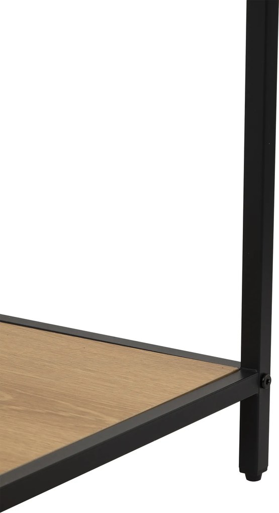 Noela Knižnica regál asymetrická ARCANA 185x77 prírodná