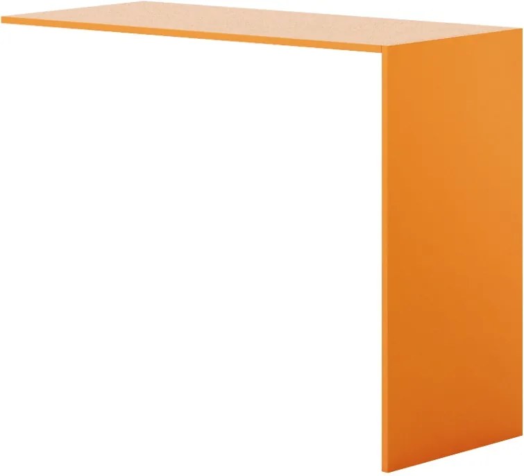 Barový stôl k prístavnej skrini, oranžová