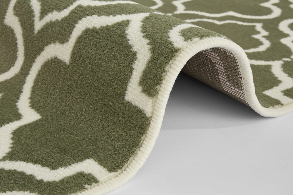 Mujkoberec Original Kusový koberec Mujkoberec Original 104303 Cream / Green - 80x250 cm